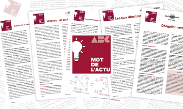Mot de l'actu - ABC de l'économie